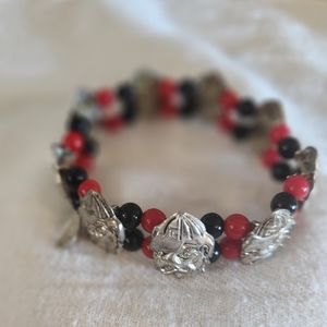 Georgia Bulldogs bracelet